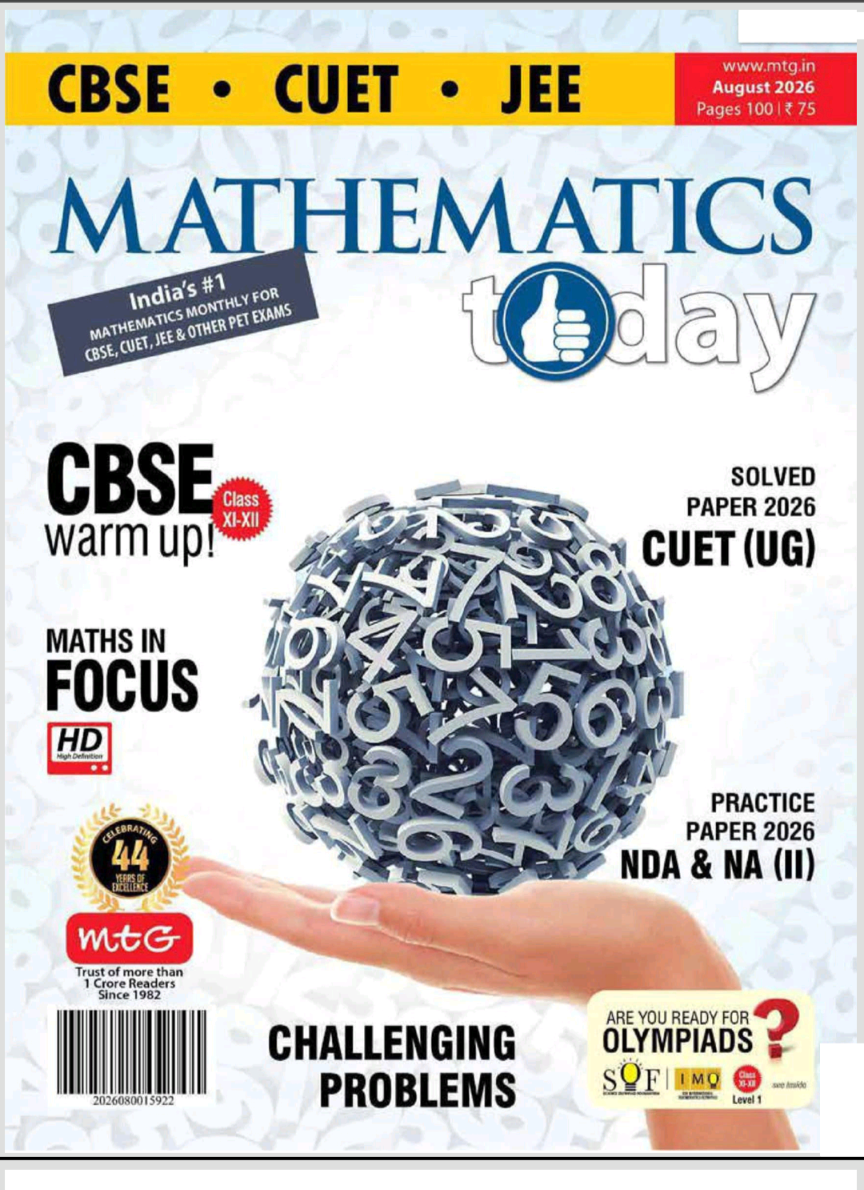 Mathematics Today_August26